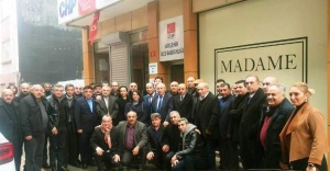 Sivas İmranlı Dernekler Federasyonu'ndan CHP Ataşehir'e Ziyaret