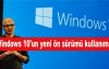 Windows 10'un yeni ön sürümü kullanımda