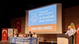 Ataşehir Kent Konseyi Başkanlığına seçilen Necip Bektaş'ın konuşması