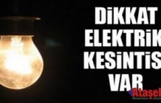 Elektrik kesintisi