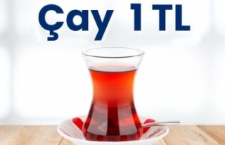 Bu tesislerde ‘çay 1 lira’