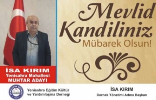 Mevlid Kandiliniz Mübarek Olsun