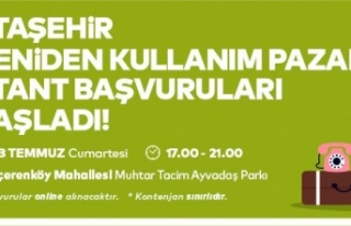 “ATAŞEHİR YENİDEN KULLANIM PAZARI” YAZ BOYUNCA...