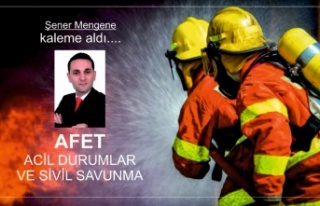 AFET ACİL DURUMLAR VE SİVİL SAVUNMA