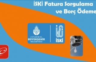 İSKİ Fatura Sorgulama - İSKİ Borç Sorgulama