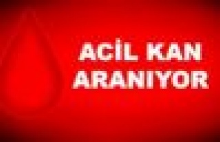 Acil Kan Aranıyor