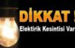 Anadolu Yakası'nda elektrik kesintisi!