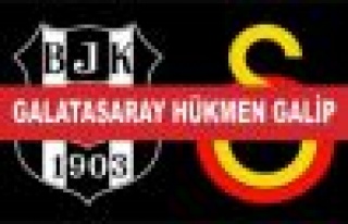 G.Saray hükmen galip