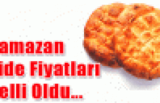 Ramazan pidesi fiyatları açıklandı