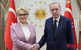 Cumhurbaşkanı Erdoğan Meral Akşener ile görüştü