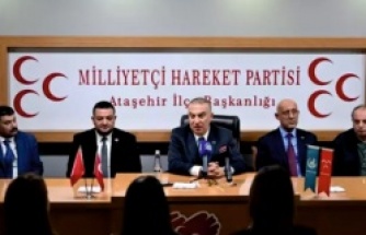 MHP'li Yönter Ataşehir  ilçe başkanlığını ziyaret etti