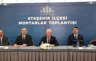 Vali Gül'ün başkanlığında Ataşehir'de Muhtarlar Toplantısı gerçekleştirildi