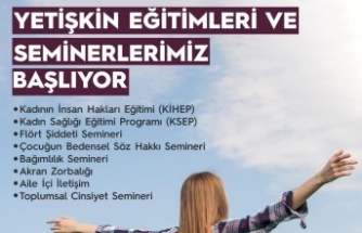 ATAŞEHİR BELEDİYESİ, YETİŞKİNLERE YÖNELİK EĞİTİMLER VE SEMİNERLER DÜZENLEYECEK